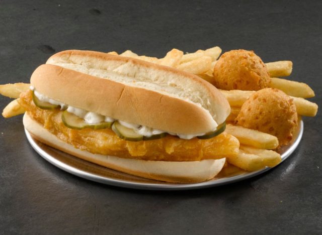 Long John Silver's Wild Alaska Pollock Sandwich