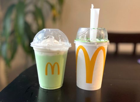 McDonald’s Shamrock Shake and McFlurry Are Back