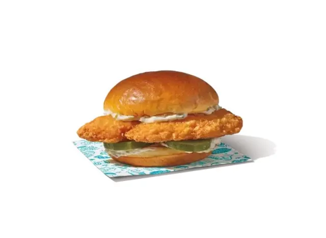 Popeyes' Flounder Fish Sandwich