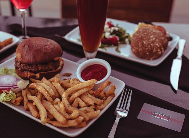 Ruth's Chris Steakhouse plates