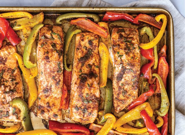 Sheet Pan Chili-Lime Salmon