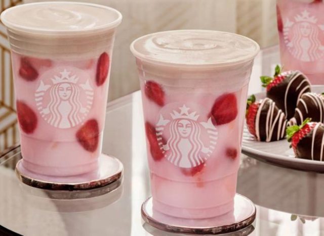 Starbucks Special V-Day Pink Drink