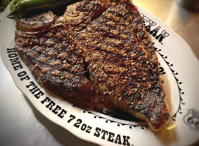 The 72 Ounce Steak Challenge texas