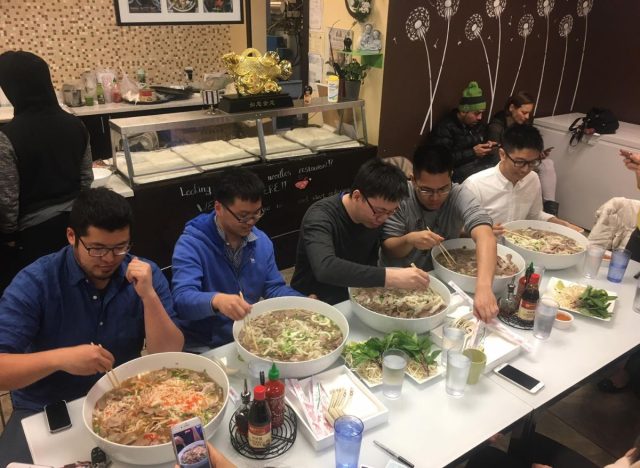 The Pho Superbowl Challenge washington