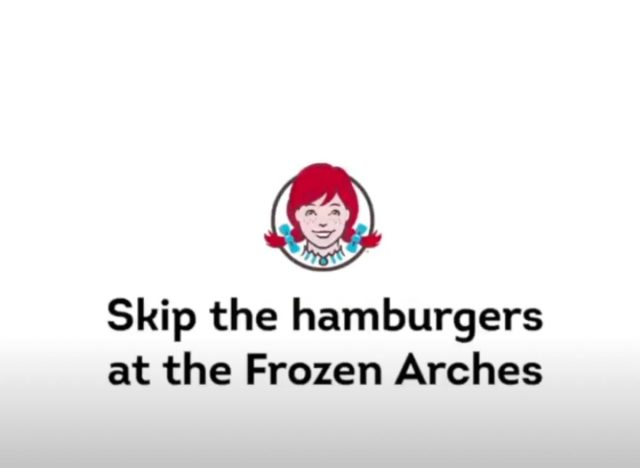 Wendy's Iceberg ad