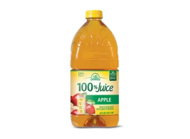 aldi's nature's nectar apple juice