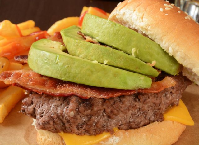 avocado burger