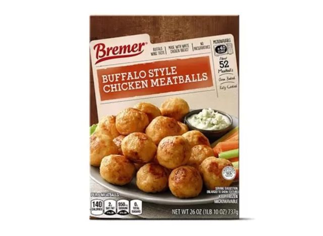 bremer buffalo style chicken meatballs
