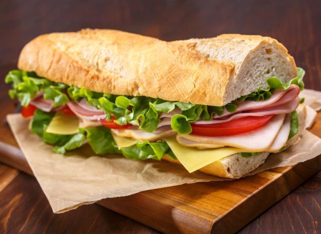 deli sub sandwich