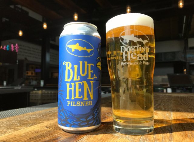 dogfish head blue hen pilsner