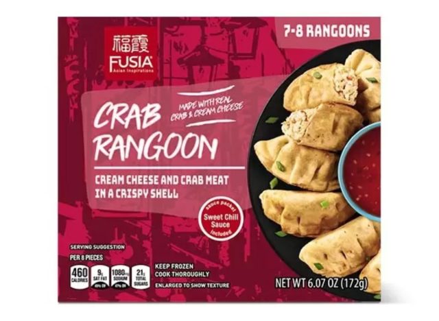 fusia asian inspirations crab rangoon