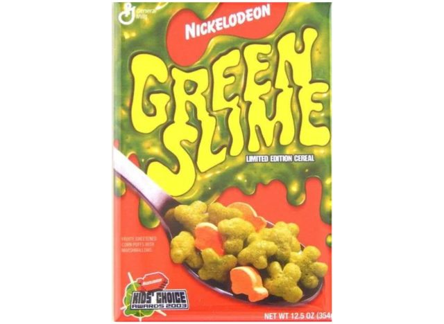 green slime cereal