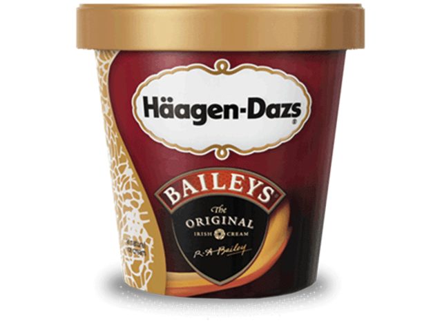 häagen dazs baileys irish cream ice cream