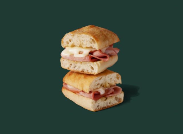 ham & swiss baguette Starbucks