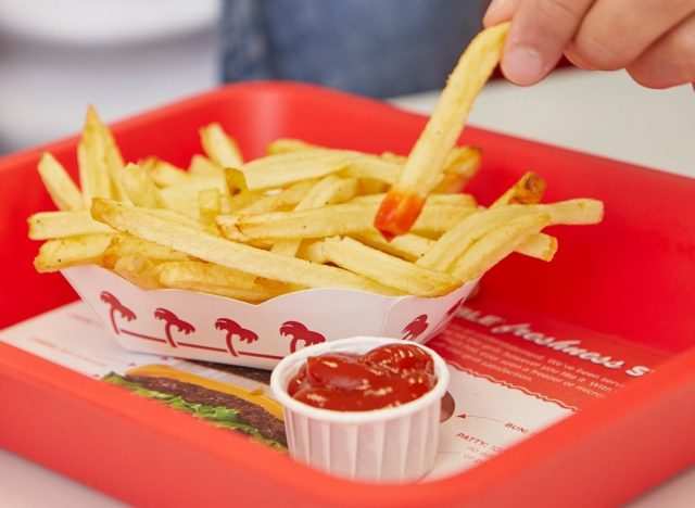 in n out fries