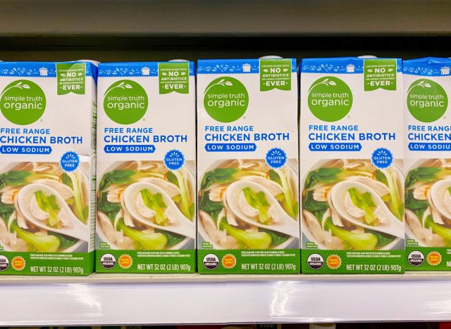 kroger simple truth organic free range chicken broth