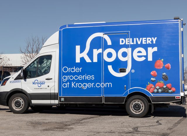 Kroger Delivery van