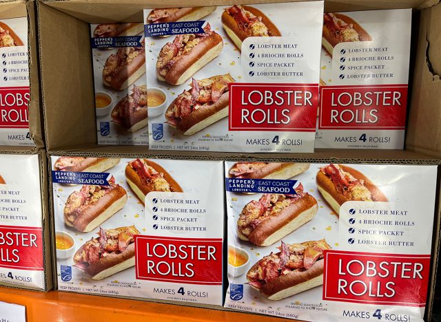 lobster rolls at Costco