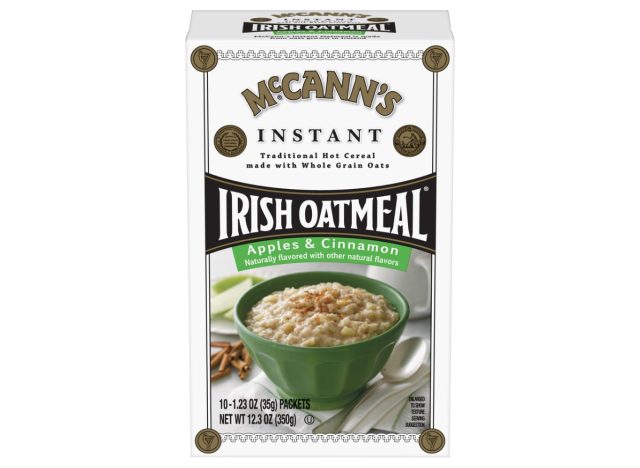 mccann's apples & cinnamon instant irish oatmeal
