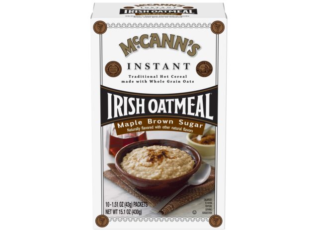 mccann's maple brown sugar instant irish oatmeal