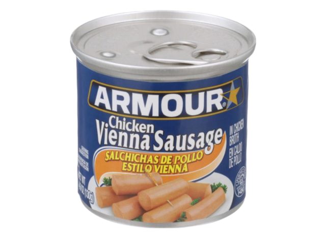 recalled armour chicken vienna sausage