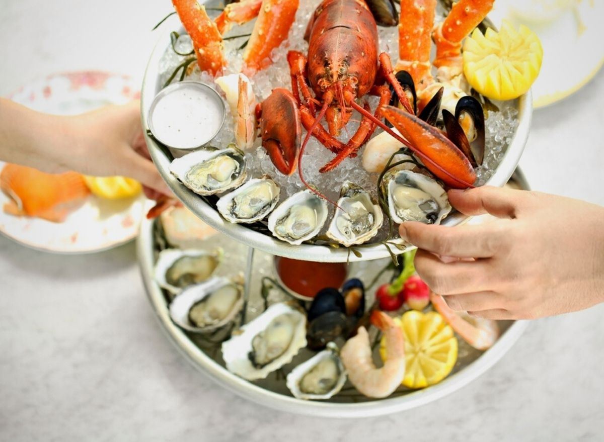 seafood tower