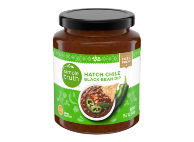 simple truth hatch chili black bean dip