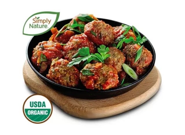 simply nature organic grass fed ground beef