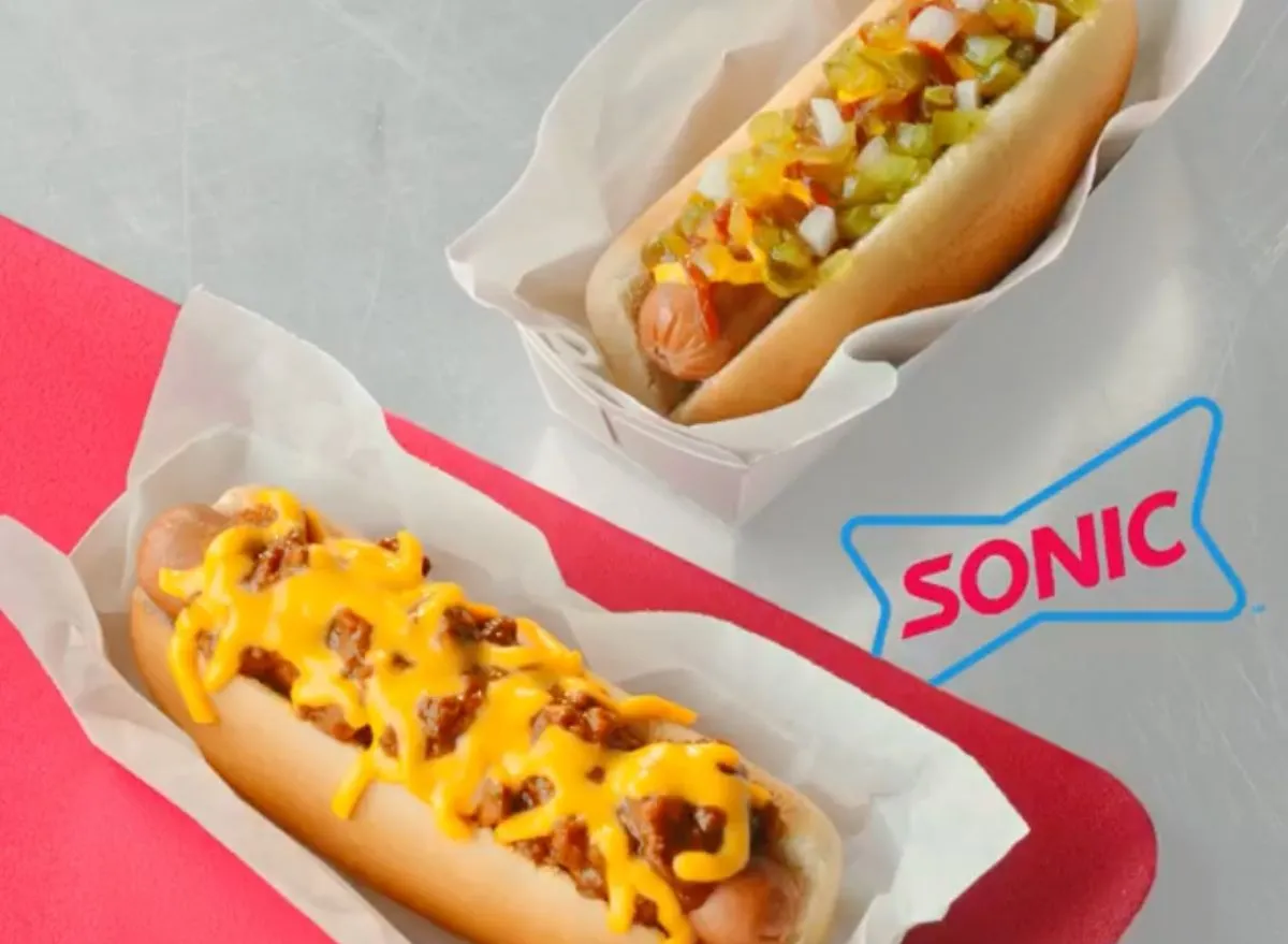 sonic drive in hot dogs