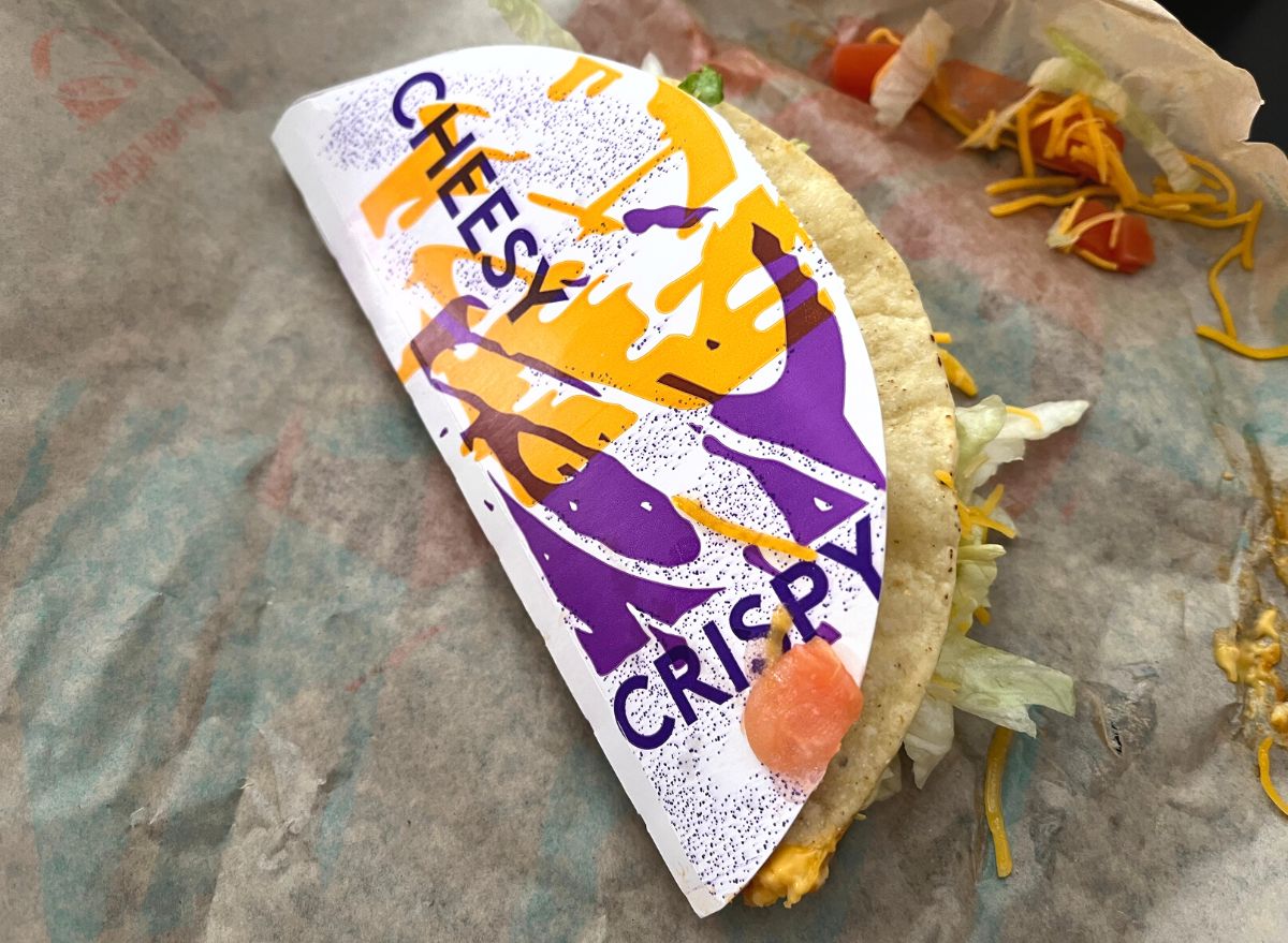 taco bell crispy melt taco