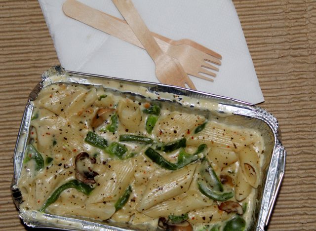Takeout Pasta with Heavy Cream Sauce