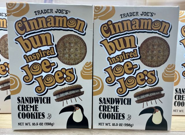 trader joe's cinnamon bun inspired joe-joe's