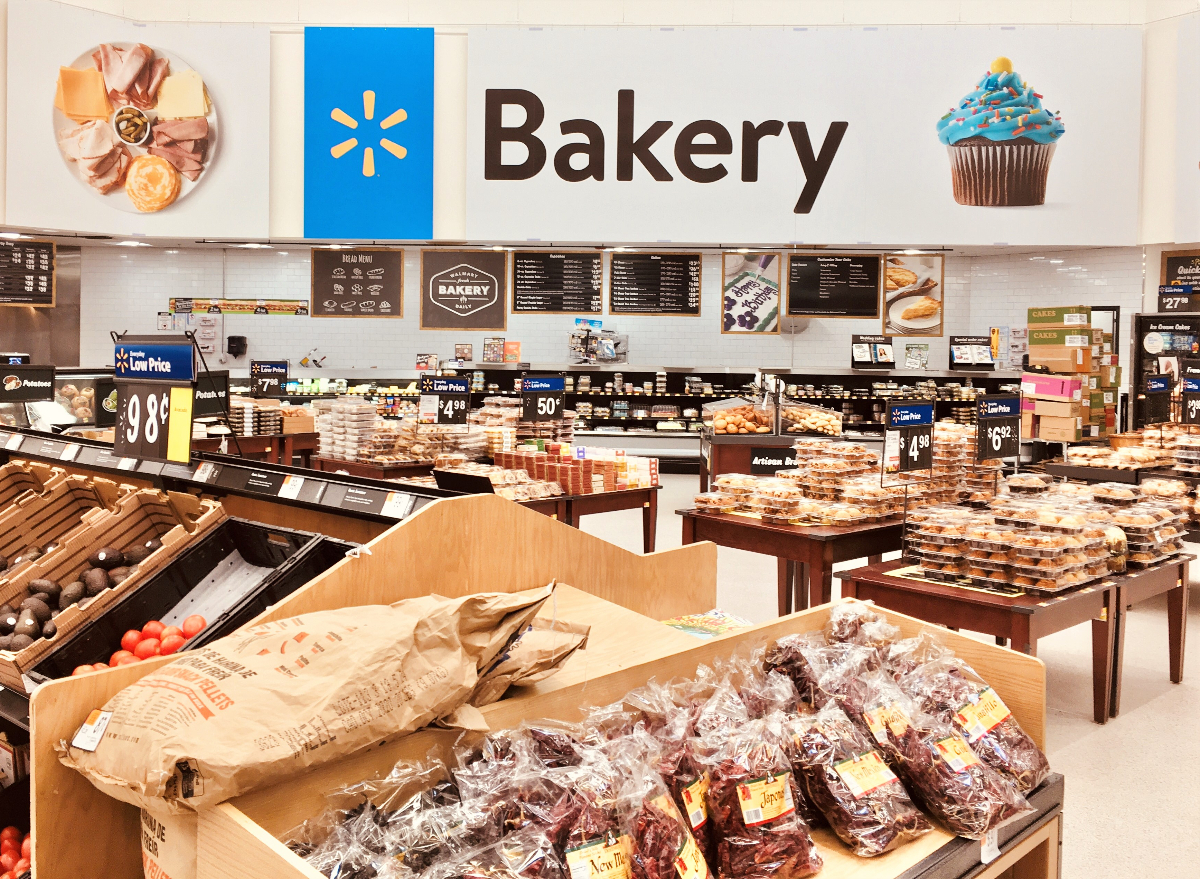 walmart bakery section