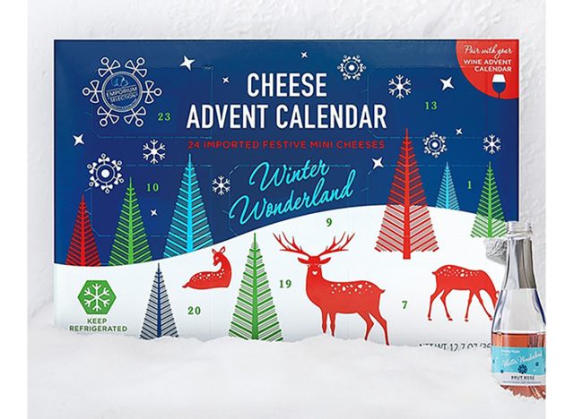 Aldi cheese advent calendar 