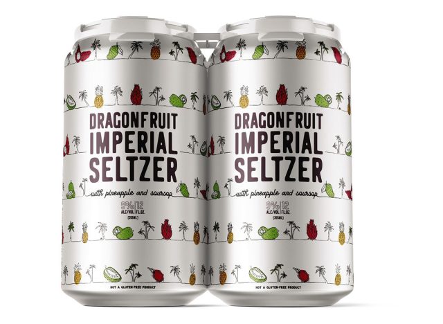 Aldi Dragonfruit Imperial Seltzer