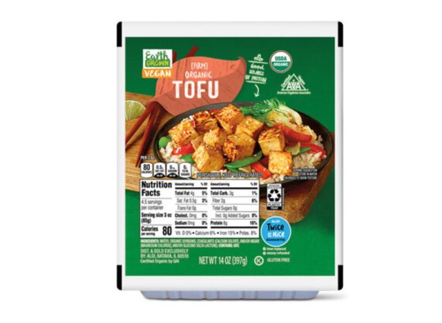 Aldi organic firm tofu