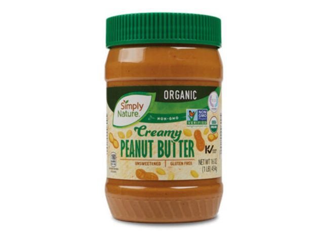 Aldi peanut butter organic