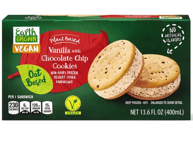 Aldi NonDairy Ice Cream Sandwhich