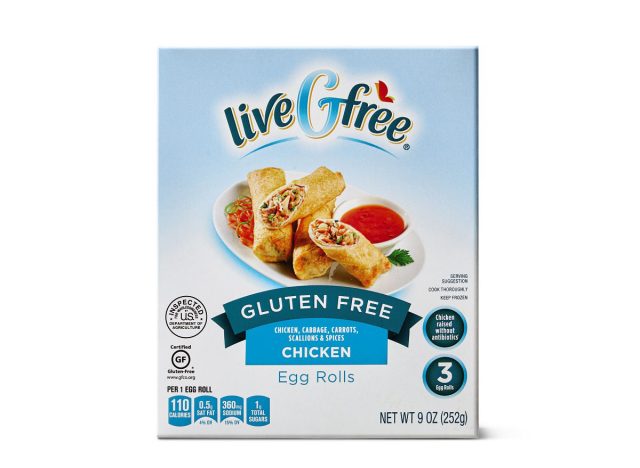 Gluten Free Egg Rolls Chicken or Vegetable