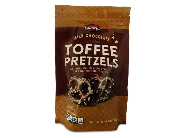 Aldi Milk Chocolate Covered Toffee Pretzels