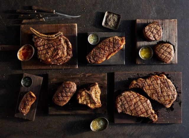 Black Angus Steakhouse – steak Flights