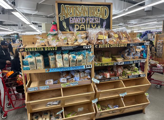 Artisan bread at Trader Joe's