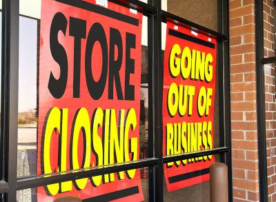 Going Out Of Business signs