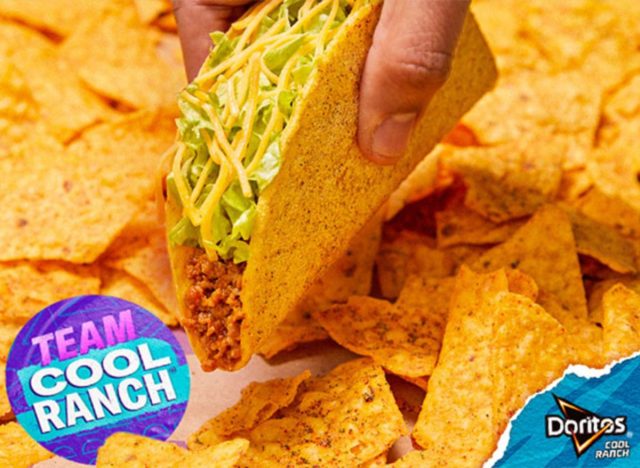 Taco Bell Cool Ranch Doritos Locos Tacos