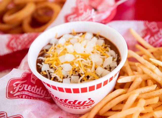 Freddy's Frozen Custard & Steakburgers chili