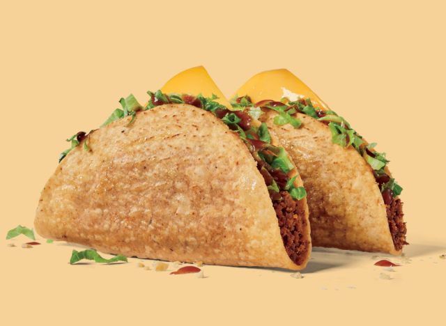 Jack in the box Famous Two Tacos