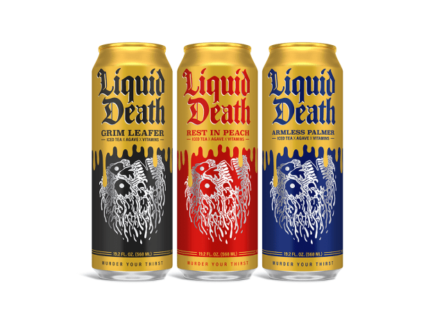 Liquid Death iced teas