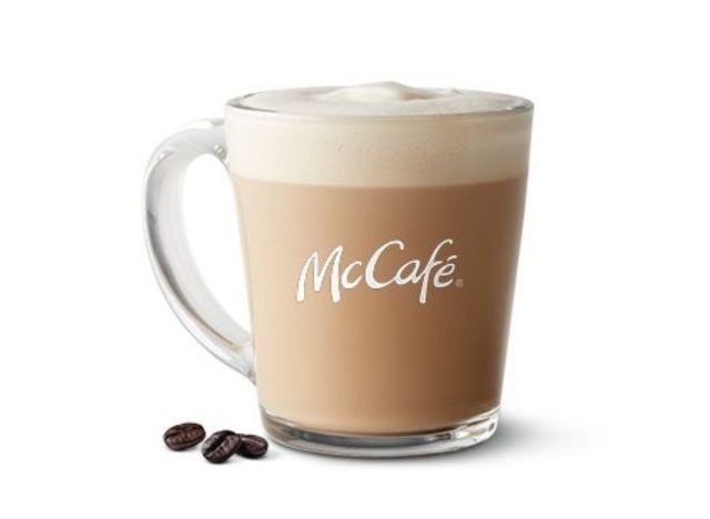 McDonald's cappuchino