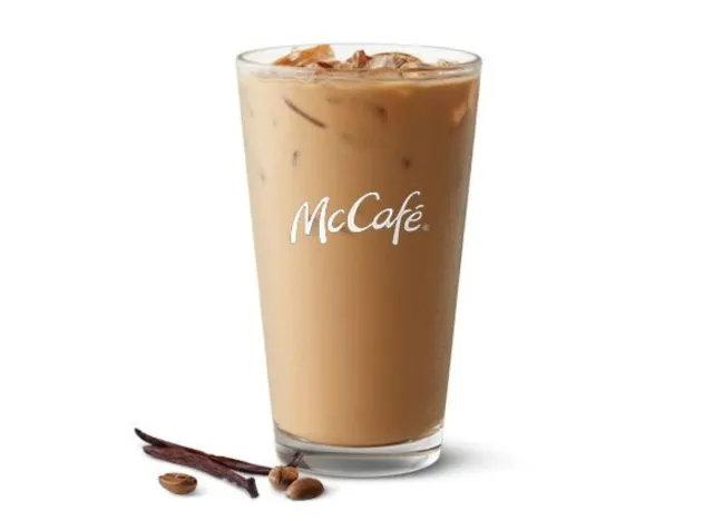 french vanilla iced coffee—McDonalds menu nutrition 