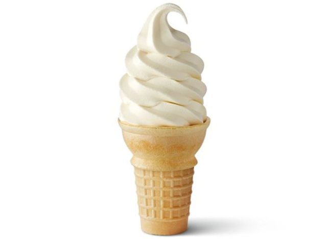 McDonald's ice cream cone